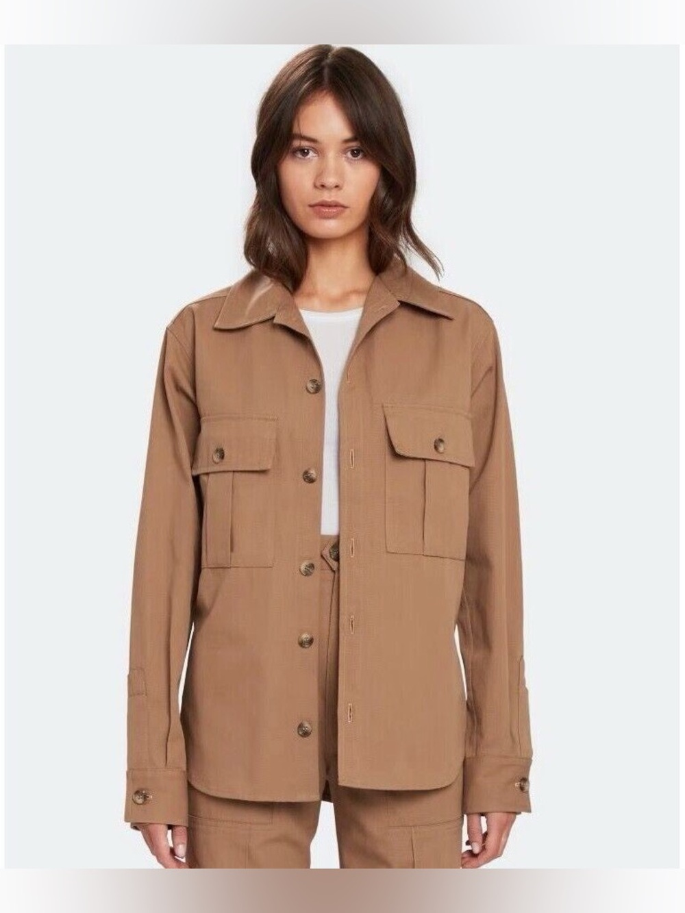 TRAVE Leia Military-Chic Button-Up
Top 100% Cotton